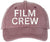 Film Crew Embroidered Dad Hat Washed Cotton Vintage Movie Personnel Adjustable Baseball Hat