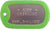 US Military Dog Tag Set - ID Matte Metal ID Dog Tags Necklace Complete Set with 2 Chains and 2 Silencers