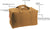 Tactical Parachute Cargo Bag Heavy Duty Canvas Carry Duffle Simple Solid Spacious Gear Bag