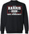 HARRIS 2028 Save Democracy Printed Sweatshirt Political Election Cotton Blend Crewneck Pullover