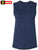 Women's Jersey Muscle Tank Top Shirts | Soft Cotton Relaxed Fit Workout Cami Shirts | Sleeveless Athletic Tanks (3-Pack)