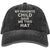 My Favorite Child Gave Me This Hat Dad Hat Embroidered Fathers Gift Baseball Day Cap, Unstructured