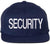 Premium SECURITY Snapback Hat | Large Embroidery Adjustable Flat Bill Cap for Security Officers & Guards