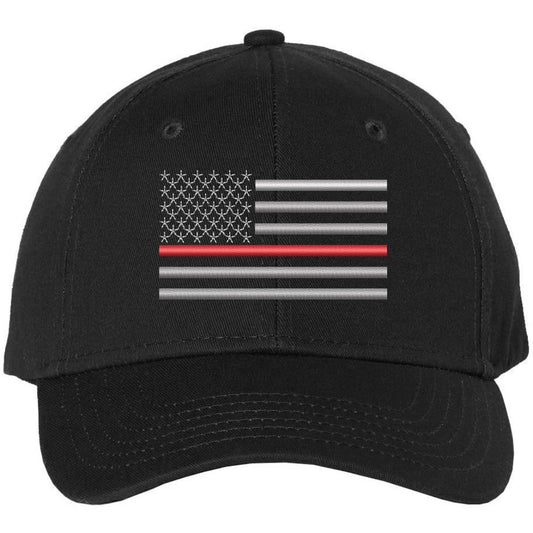 Thin Red Line USA Flag Hat American Flag Baseball Cap | Support & Honor Firefighters