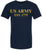US Army Est. 1775 Printed T-Shirt | USA Military Veteran Tee American Patriotic Liberty Short Sleeve Shirt