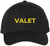 Valet Baseball Hat | Embroidered Parking Attendant Help Service Park Professional Staff Cap