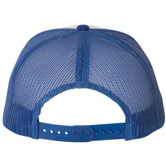 Captain First Mate & Crew Embroidered Trucker Hat - Navy - Mesh Snapback