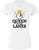 Queen of The Lanes Women Printed T-Shirt | 100% Cotton Crewneck Bowling Tee Shirt For Girls