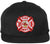 Fire Department Logo Snapback Hat | Adjustable Flat Bill Cap for Fire Department Rescue Support