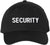 Security Baseball Hat | Embroidered Hat for Security Guard Uniform Officer Bouncer Bodyguard Cap for Men & Women