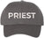 Priest Embroidered Baseball Cap | Text Father Pastor Leader Group Church Trip Structured Cap