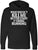 What Doesn’t Kill Me Better Start Running Funny Printed Hoodie USA Flag Sleeve Pullover, Black
