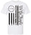 We the People 1776 USA Distressed Flag T-Shirt | US Independence Day July 4th Patriot Freedom Short Sleeve Shirt