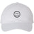 SMILEY FACE Adjustable Dad Cap Unstructured Face Trendy Unisex Preppy Hat