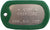 US Military Dog Tag Set - ID Matte Metal ID Dog Tags Necklace Complete Set with 2 Chains and 2 Silencers