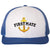 Captain First Mate & Crew Embroidered Matching Trucker Hat Boating Sailor Navy Nautical Marine Mesh & Snapback Baseball Cap