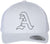 Classic A Letter Embroidered Trucker Hat | Old English Alphabet Adjustable Snapback Unisex Casual Meshback Cap