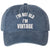 I'm Not Old I'm Vintage Embroidered Washed Cotton Dad Hat Retirement Father's Day Funny Gift Cap