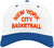 New York City Basketball 3D Puff Embroidered Hat Snapback Baseball Cap, Adjustable NYC B-Ball Cap