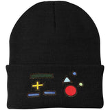 Cool Anime Robot Beanie Hat Funny Math Signs Cartoon Winter Men Women Teens Watch Cap