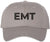 EMT Embroidered Text Baseball Cap | Emergency Medical Technician Paramedics Professional Hat | Structured