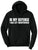 In My Defense I Was Left Unsupervised Hoodie – Funny Sarcastic Graphic Fleece Pullover Hooded Sweatshirt