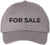 For Sale Sign Embroidered Dad Hat | Adjustable Funny Gift Baseball Cap for Men and Women