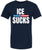 ICE Sucks T Shirt Anti ICE Political Protest Graphic Tee, Funny Activist Short Sleeve Shirt for Men & Women