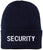 SECURITY Embroidered Beanie Warm Winter Watch Cap Security Guard Officer Uniform Outdoors Hat