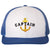 Captain First Mate & Crew Embroidered Matching Trucker Hat Boating Sailor Navy Nautical Marine Mesh & Snapback Baseball Cap