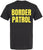 Border Patrol Printed T-Shirt | Double-Sided Prop Costume Funny Party Tee Shirt for Men & Women