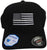 Thin White Line USA Flag Hat American Flag Baseball Cap | Support EMS EMT & First Responders