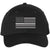 Thin White Line USA Flag Hat American Flag Baseball Cap | Support EMS EMT & First Responders