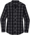Women’s Buffalo Plaid Flannel Shirt Button Up Open Collar Lightweight Super Soft French Front Top
