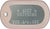 US Military Dog Tag Set - ID Matte Metal ID Dog Tags Necklace Complete Set with 2 Chains and 2 Silencers