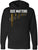 Size Matters Printed Hoodie Shooting Humor Pro Gun Ammo Pullover, Black