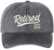 Retired Since 2026 Embroidered Baseball Cap New Retirees Washed Vintage Style Cotton Hat