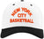New York City Basketball 3D Puff Embroidered Hat Snapback Baseball Cap, Adjustable NYC B-Ball Cap