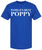 World’s Best Poppy T-Shirt - Funny Grandpa & Father’s Day Gift for Dad - 100% Cotton Crewneck Graphic Tee