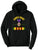 Purple Heart Vietnam Veteran Printed Hoodie USA Military Service Medal Graphic Polycotton Pullover Hooded Sweatshirt