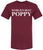 World’s Best Poppy T-Shirt - Funny Grandpa & Father’s Day Gift for Dad - 100% Cotton Crewneck Graphic Tee