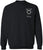 Zodiac Signs Embroidered Crewneck Sweatshirt | Horoscope Astrology Month Symbols Design Top, Black