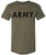 Men's Army PT Style T-Shirt | U.S. Army Military Physical Training Infantry Exercise Workout Gear Shirt