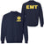 EMT Sweatshirt | Double-Sided Printed Emergency Medical Technician First Responder Crewneck Top