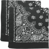 Trainmen Paisley Bandana Head Scarf Do-rag 100% Cotton Bandanna Cover 22
