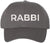 Rabbi Embroidered Baseball Cap | Text Spiritual Leader Torah Scholar Trip School Structured Adjustable Hat