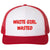 White Girl Wasted Trucker Hat Embroidered Funny Party Gag Gift Mesh Back Adjustable Cap