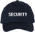 Security Baseball Hat | Embroidered Hat for Security Guard Uniform Officer Bouncer Bodyguard Cap for Men & Women