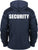 SECURITY Concealed Carry Sweatshirt Pullover DOUBLE SIDED Hoodie for Security Guards & Bouncers