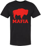 Buffalo Mafia Distressed T-Shirt | New York Bill Football City Fan Club Game Day Tee Shirt for Men & Women